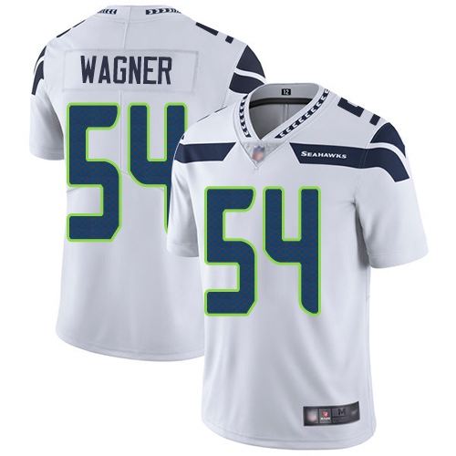 Seattle Seahawks Limited White Men Bobby Wagner Road Jersey NFL Football #54 Vapor Untouchable